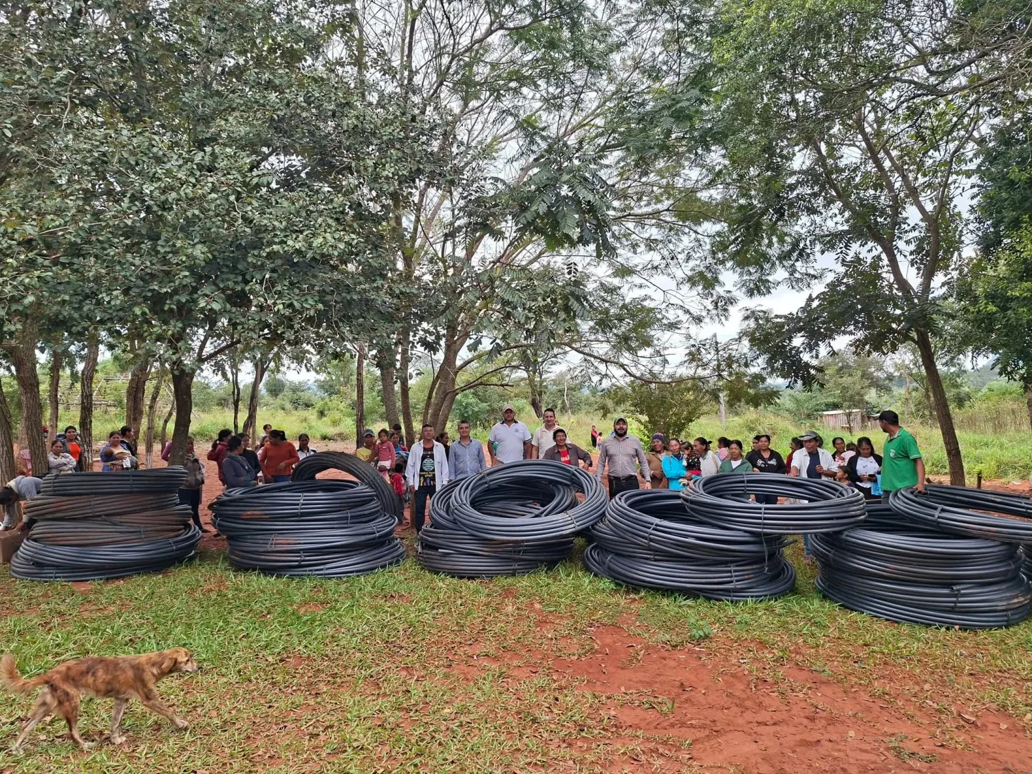 Municipalidad de Cerro Corá fortalece sistema de agua potable en comunidad indígena Tajy
