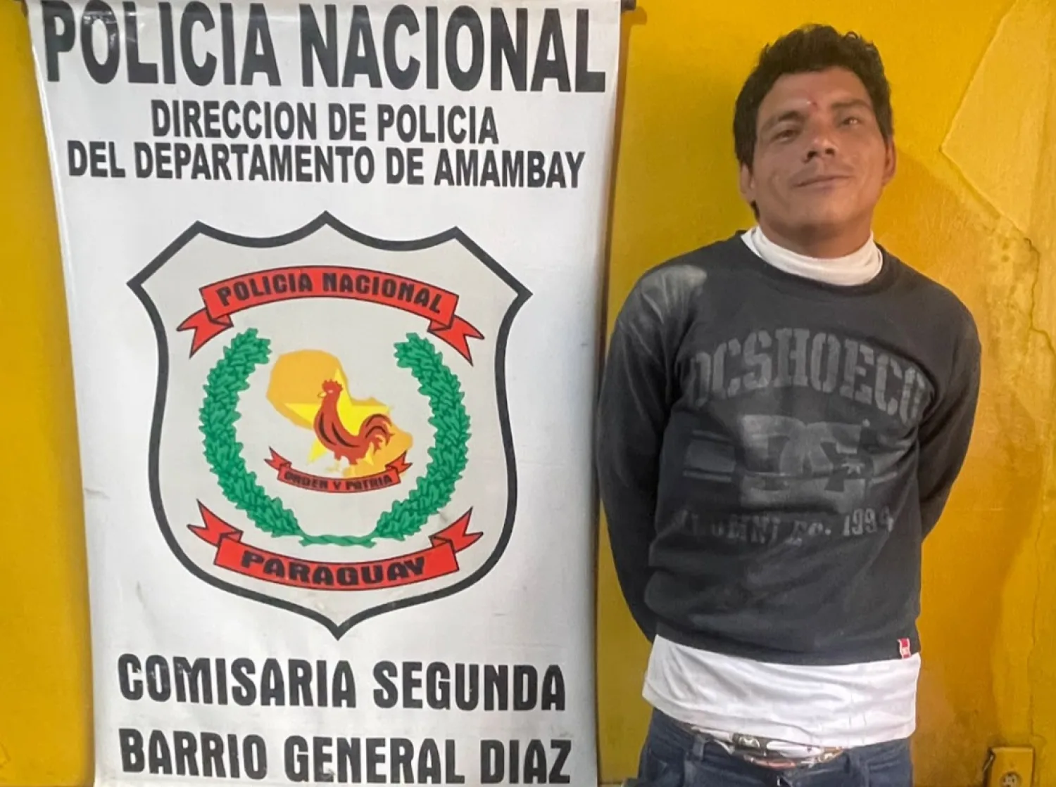 Detienen a hombre con 72 dosis de crack durante patrulla preventiva en Pedro Juan