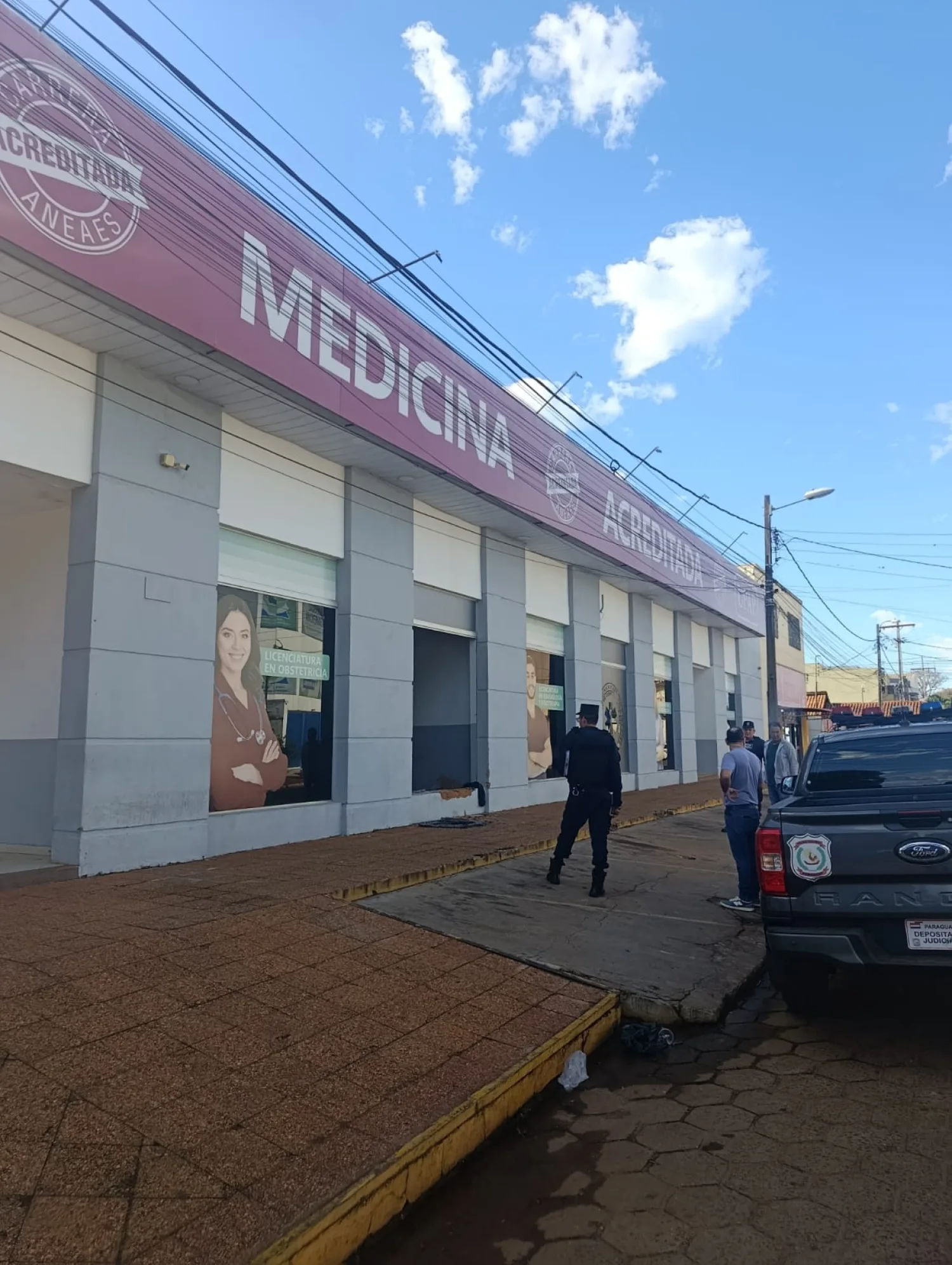 INVESTIGAN DAÑOS OCASIONADOS A LA SEDE DE LA UPAP EN PEDRO JUAN
