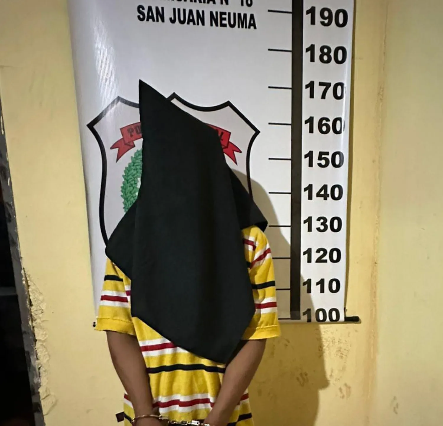 JOVEN EBRIO ES APREHENDIDO TRAS AMENAZAR DE MUERTE A SU MADRE Y A SU HERMANA EN PEDRO JUAN