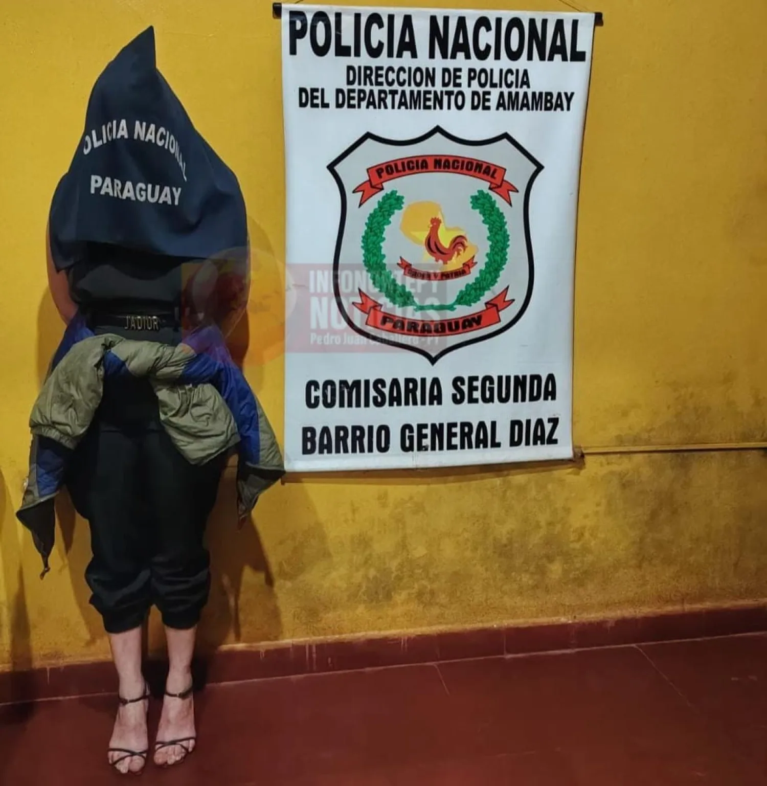 Mujer es detenida tras golpear con un vaso de vidrio a otra joven en un casino de Pedro Juan