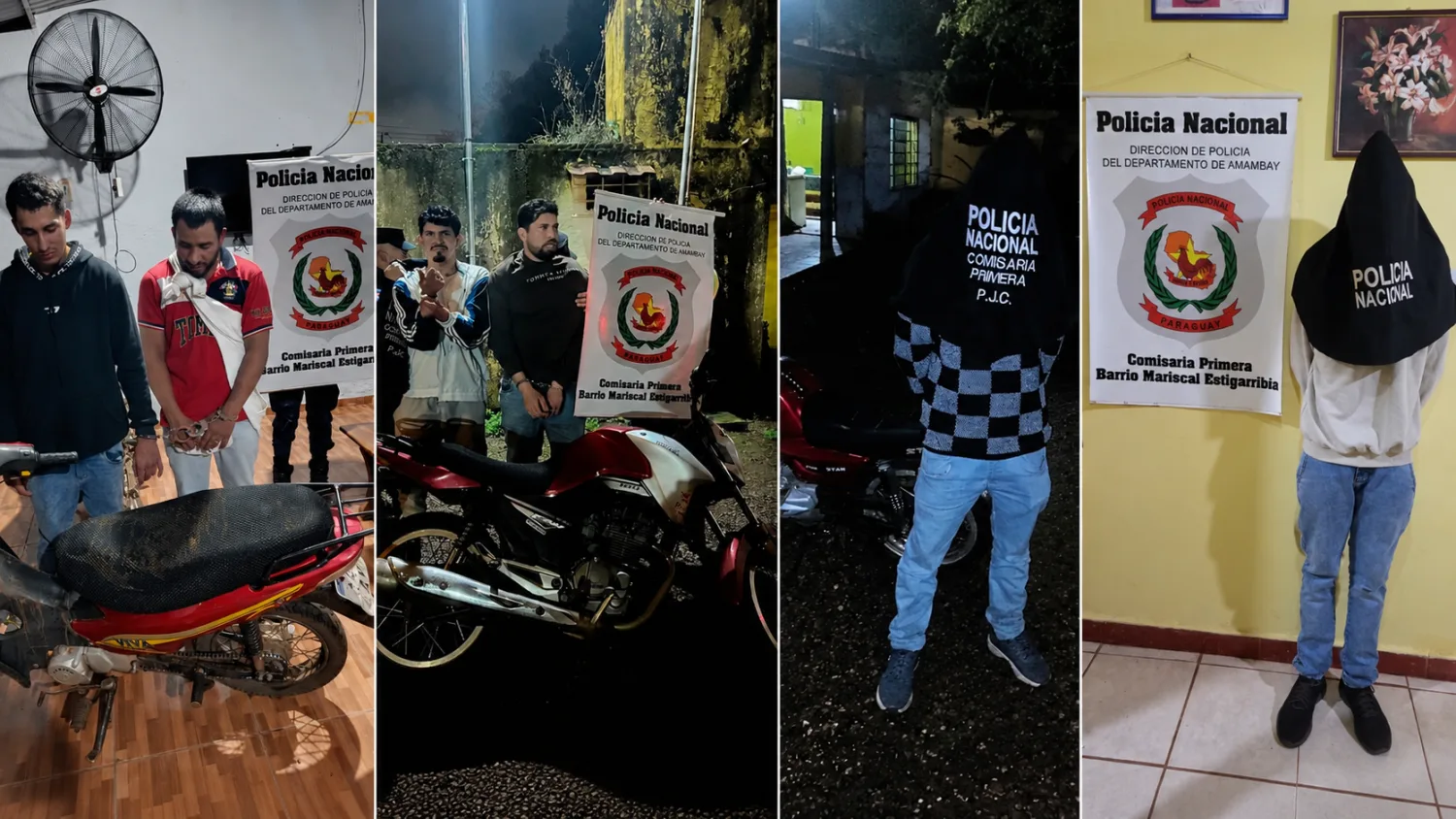 Conductores fueron aprehendidos por realizar maniobras peligrosas durante operativo policial en Pedro Juan