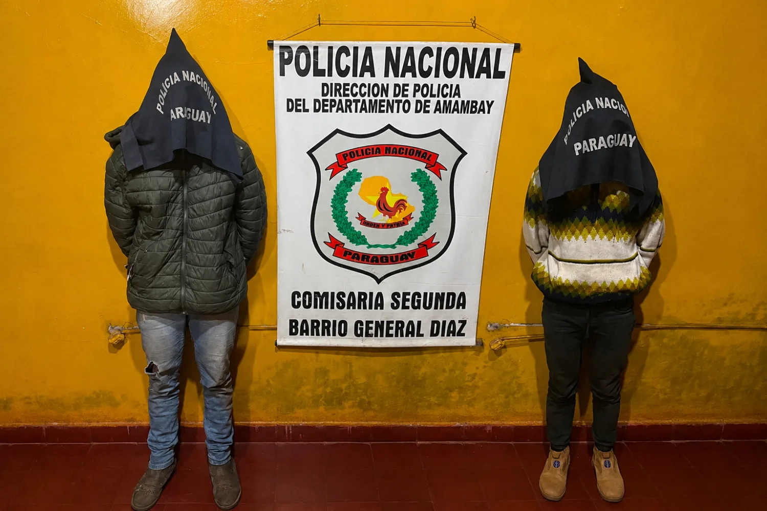 Dos aprehendidos por presunto intento de hurto de insumos para almuerzo escolar en Pedro Juan