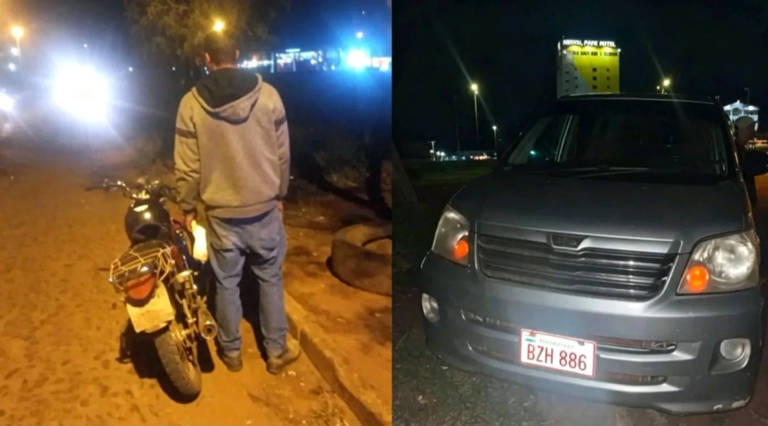 Dos conductores fueron aprehendidos por carecer de licencia de conducir en Pedro Juan