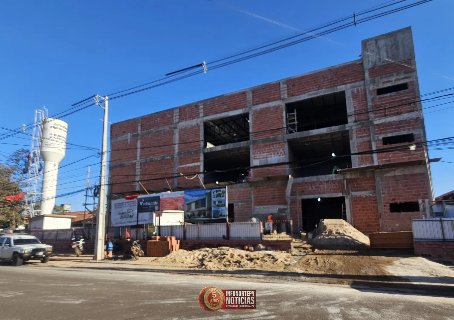 Avanza construcción del futuro Centro Quirúrgico del Hospital Regional de Pedro Juan