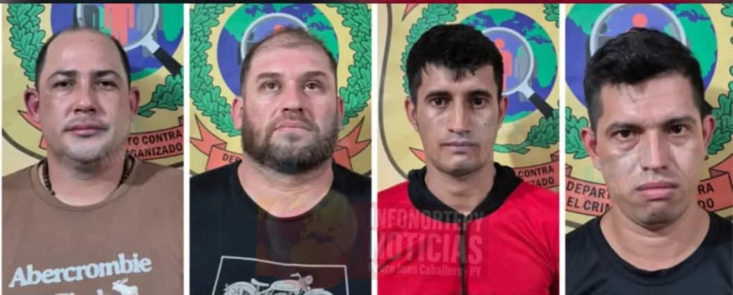 Hombres armados aprehendidos en Pedro Juan serán imputados por la Fiscalía