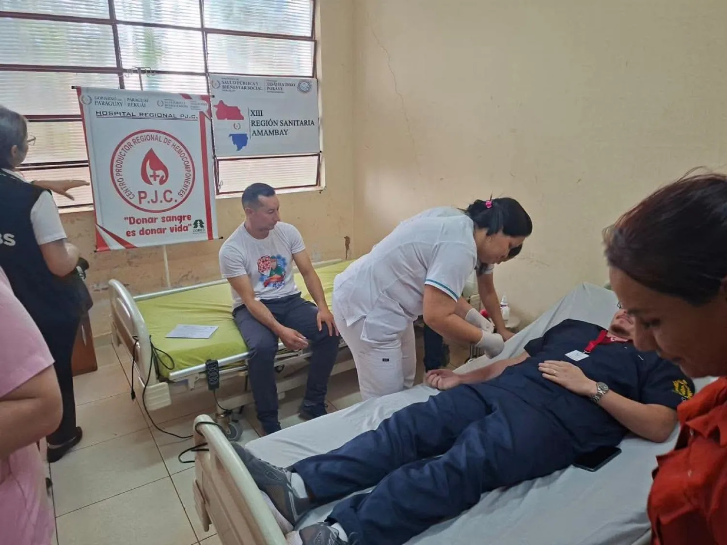 Donar sangre es donar vida: invitan a sumarse a la cadena de solidaridad en Pedro Juan