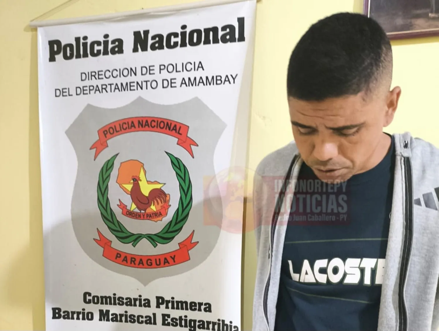 Brasileño con orden de captura en su país es detenido en Pedro Juan