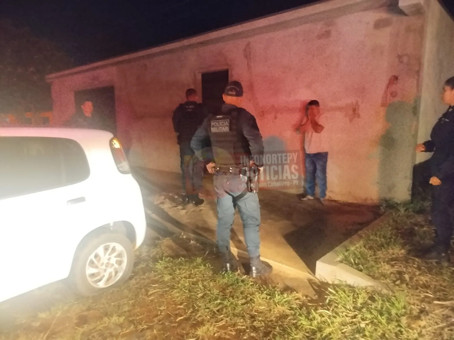 Persecución iniciada en Brasil termina con choque contra una columna de la ANDE en Capitán Bado