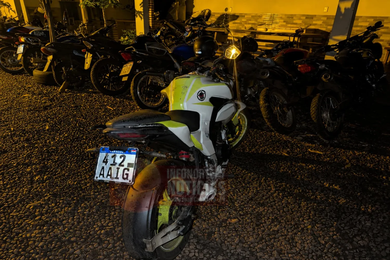 Incautan motocicleta con escape roncador tras denuncia ciudadana en Pedro Juan