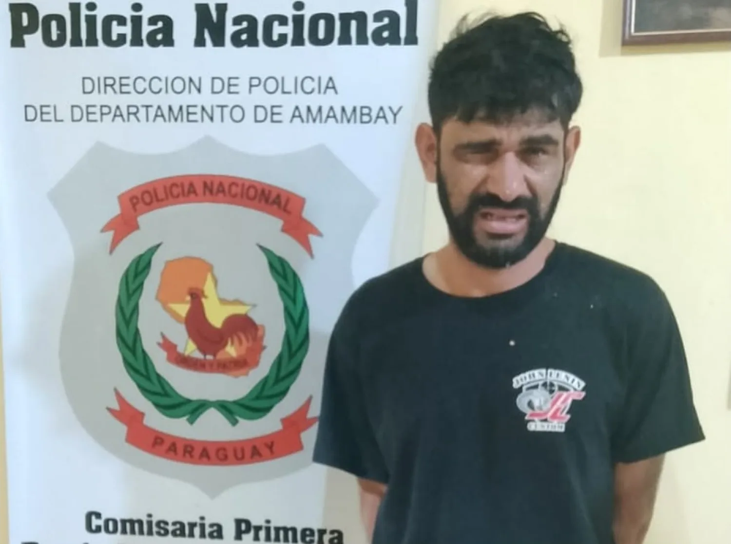 Detienen a un hombre denunciado por agredir a su hermano en Pedro Juan