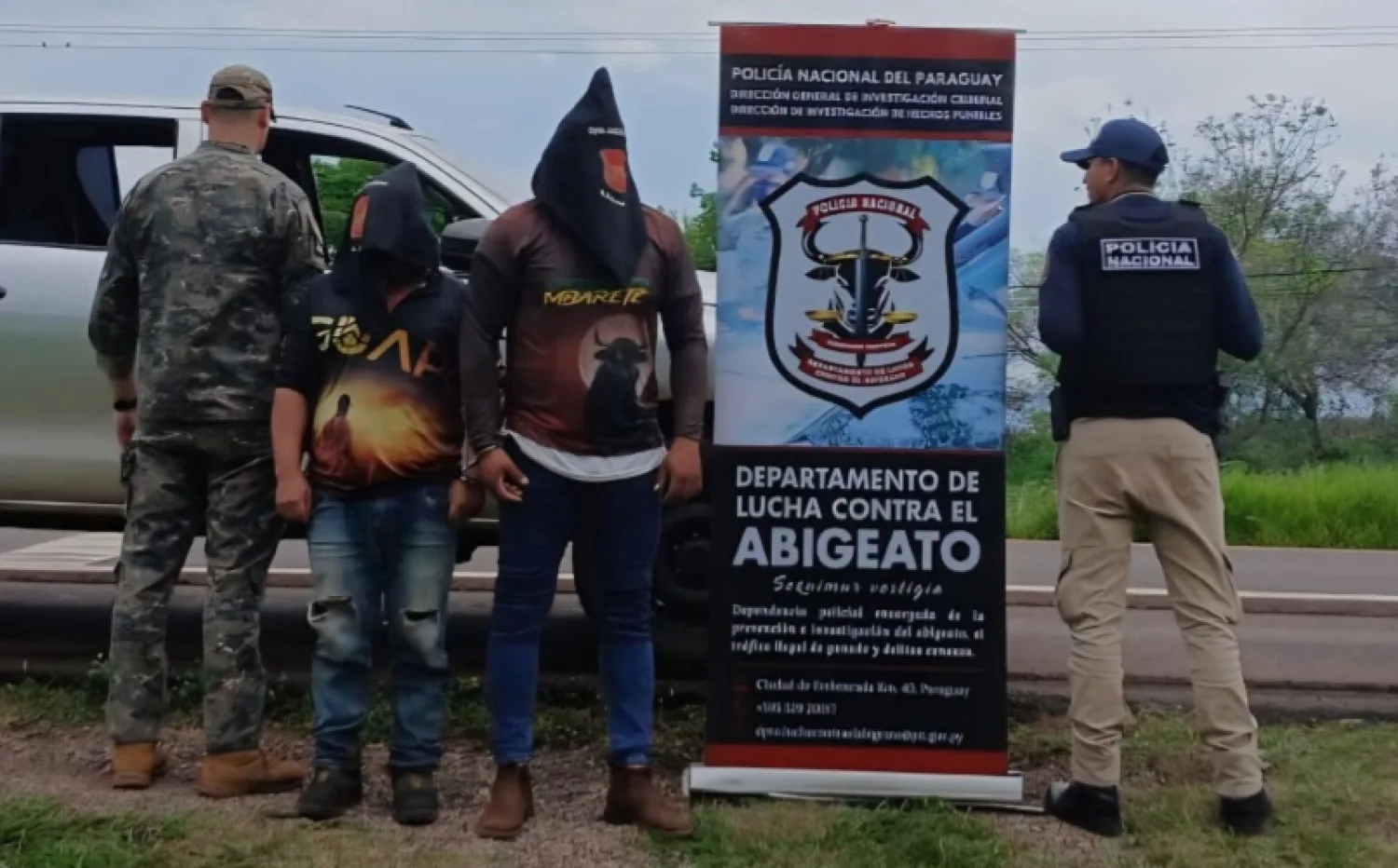 Detienen a dos hombres con orden de captura por un caso de abigeato