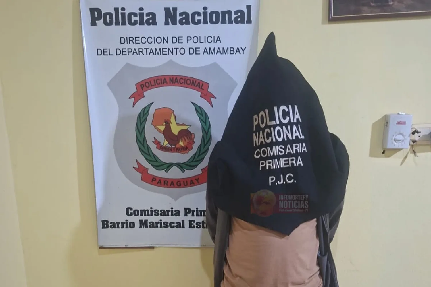 Mostró sus partes íntimas a su sobrina y fue aprehendido por la policia en Pedro Juan