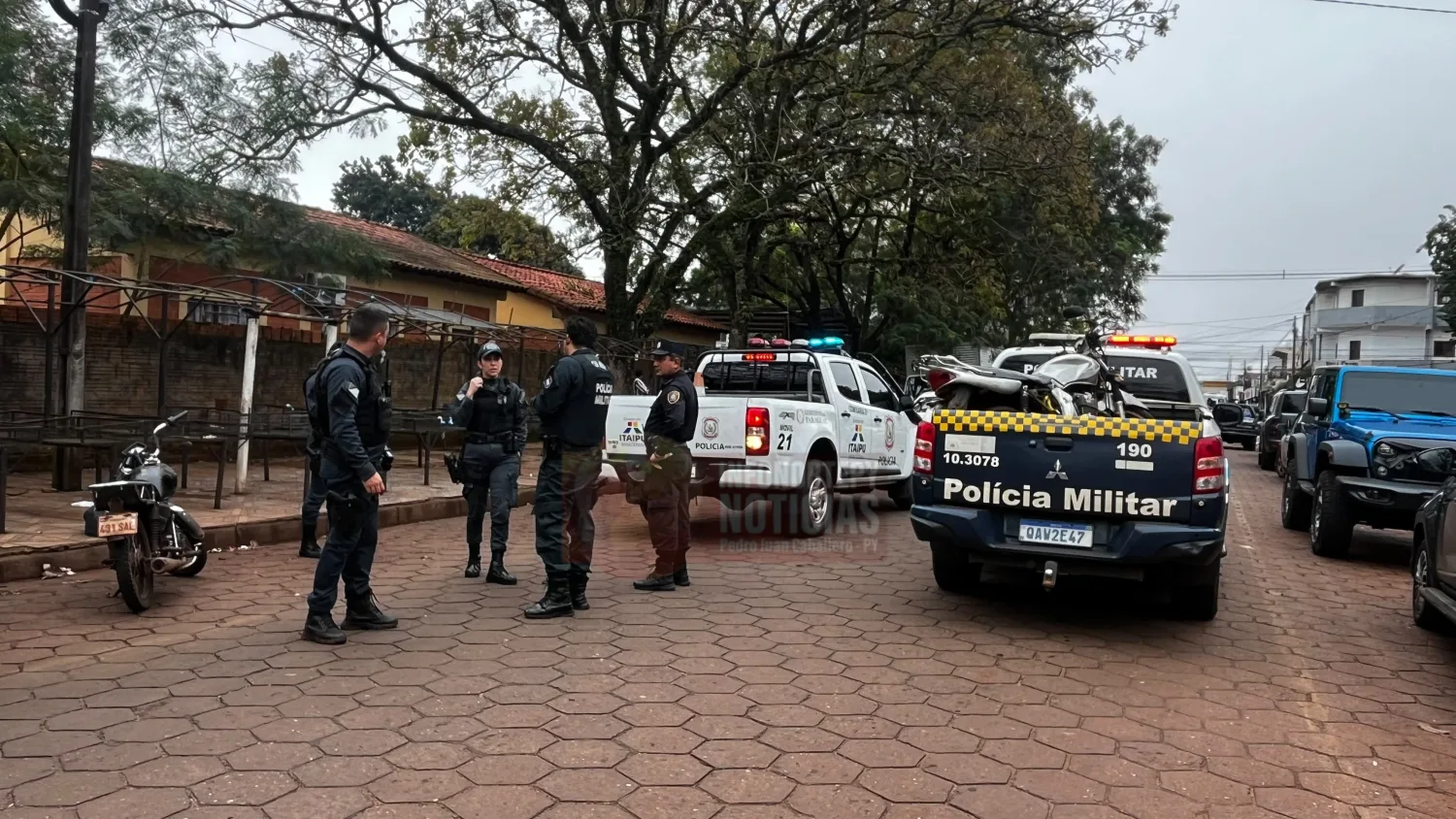 Persecución desde Brasil termina con un aprehendido y una motocicleta incautada en Pedro Juan