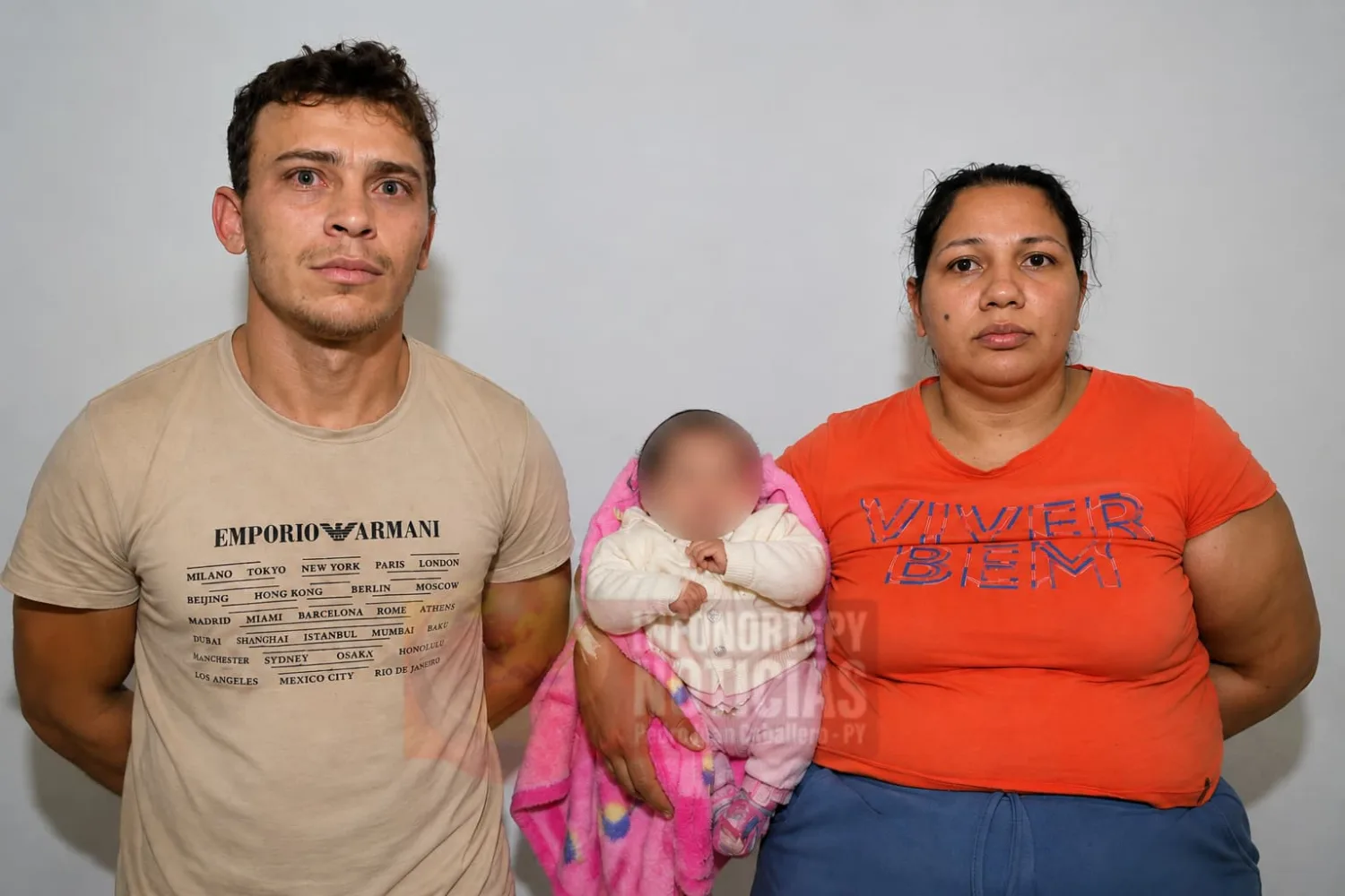 Rescatan en Pedro Juan a una recién nacida presuntamente secuestrada en Brasil