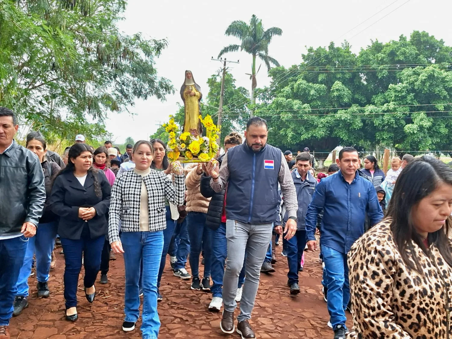 WILFRIDO FIGUEREDO ACOMPAÑÓ LA CELEBRACIÓN POR LOS 35 AÑOS DE LA COLONIA SANTA CLARA