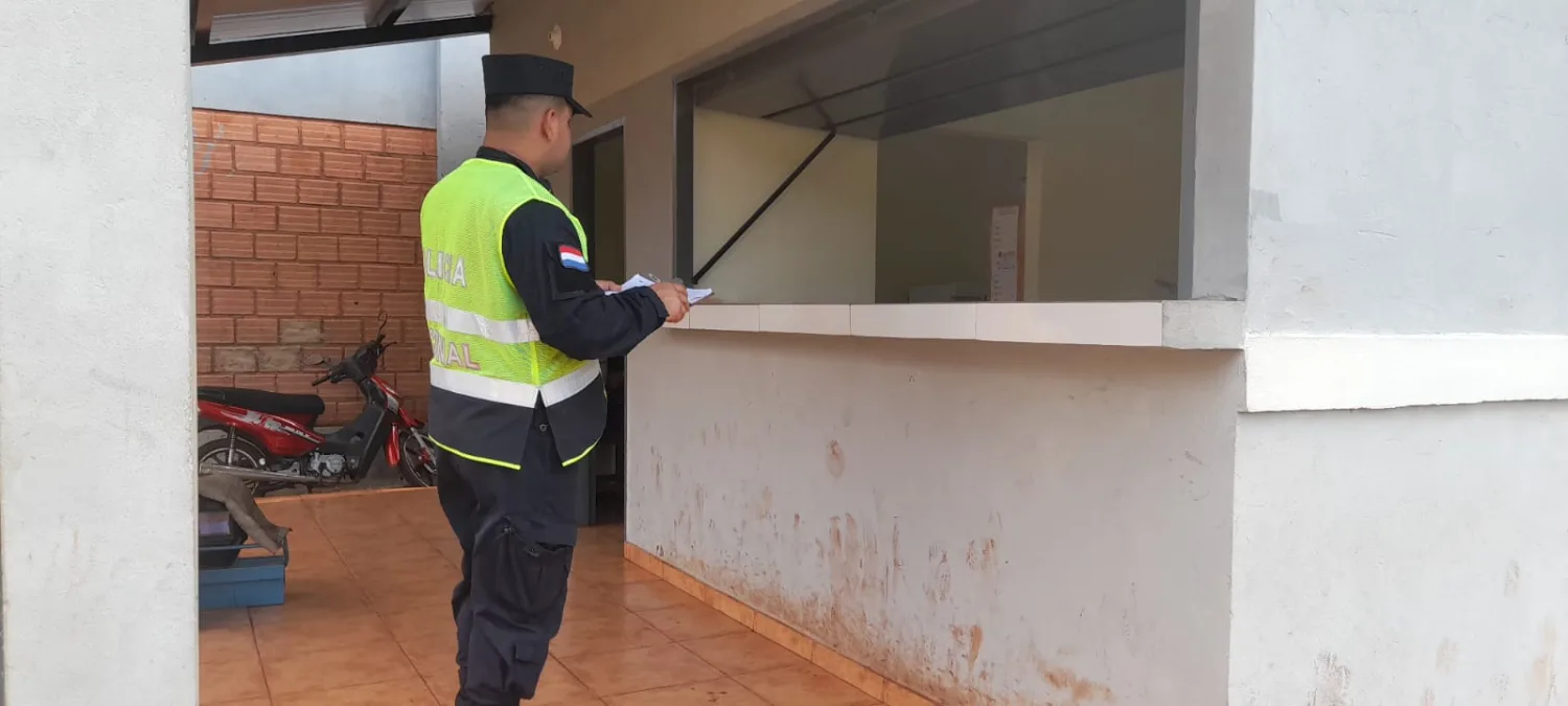 Hurtan objetos de la cantina del Colegio Nacional General Genes de Pedro Juan