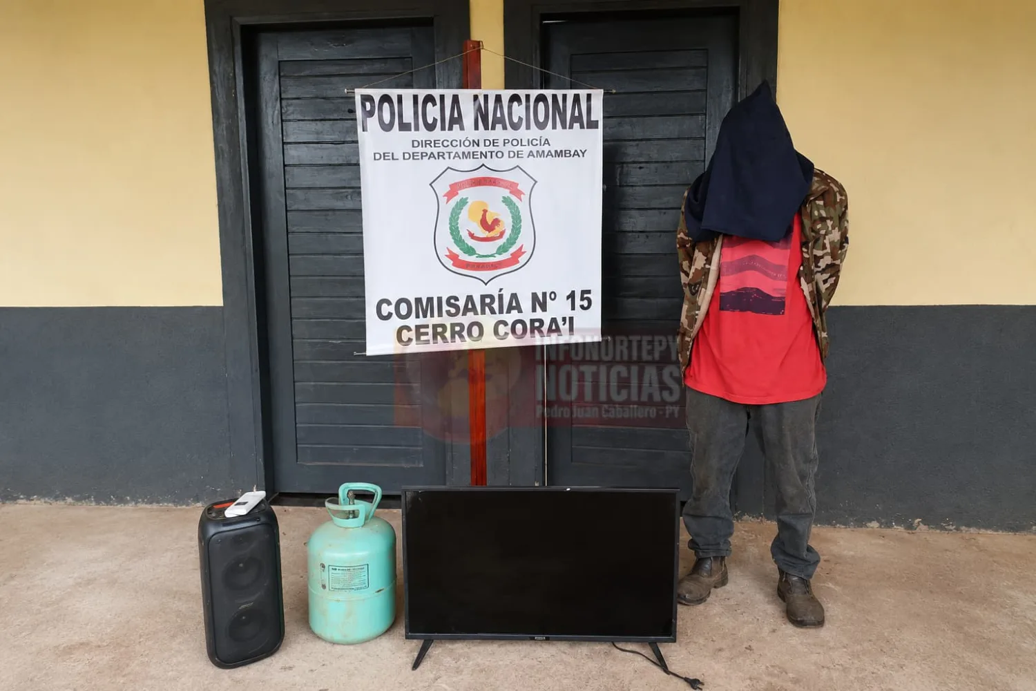 Detienen a hombre con múltiples antecedentes tras denuncia por hurto domiciliario en Cerro Corá’i