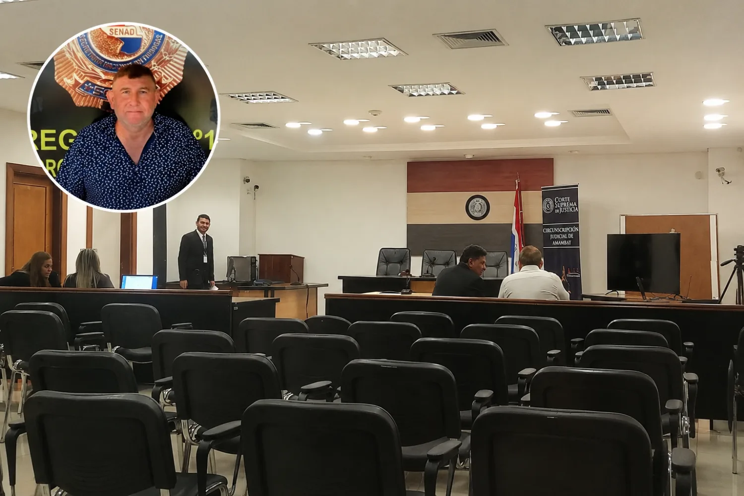Sigue juicio oral a exintendente de Zanja Pytã por caso de marihuana