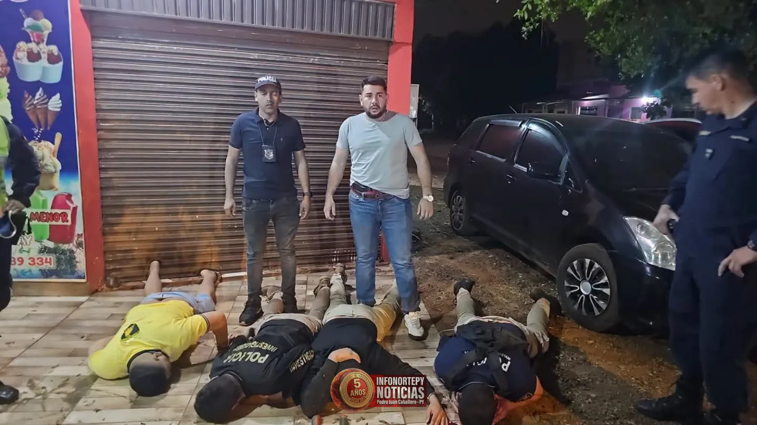 Presunta banda vinculada a robos domiciliarios cae en Ciudad del Este