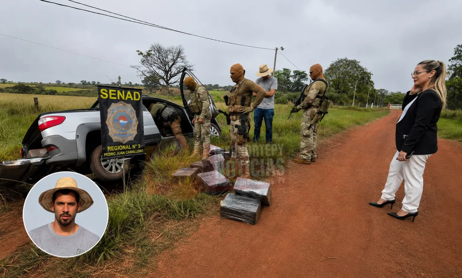 Imputan a hombre aprehendido con 435 kilos de marihuana en Zanja Pytã