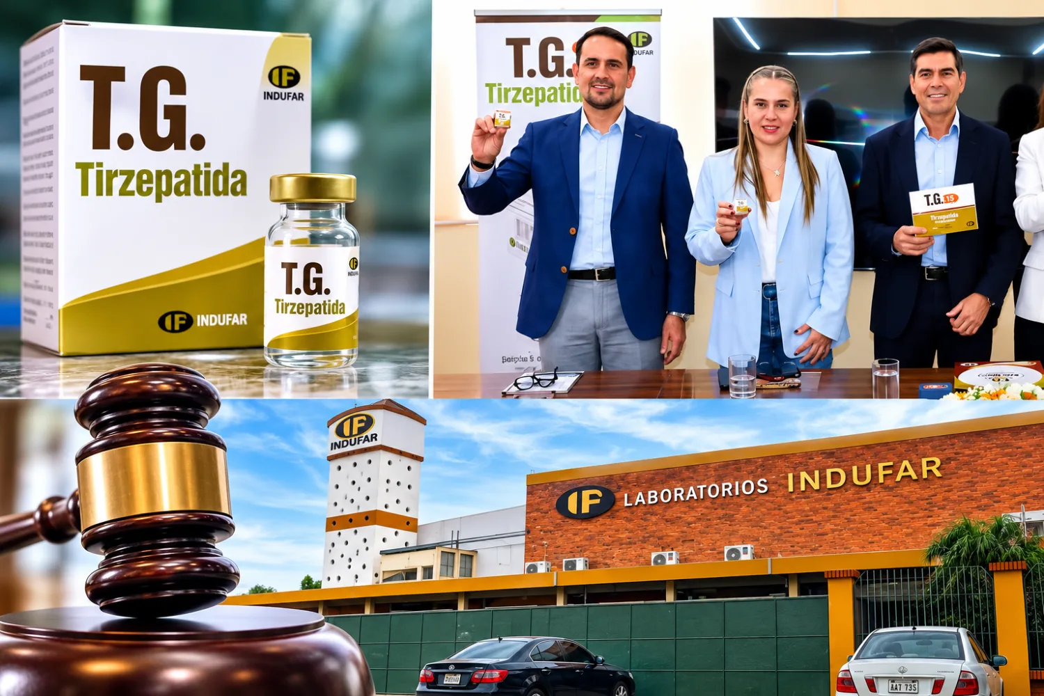 Cámara confirma proceso contra directivos de Indufar por conflicto en negocios de Tirzepatida
