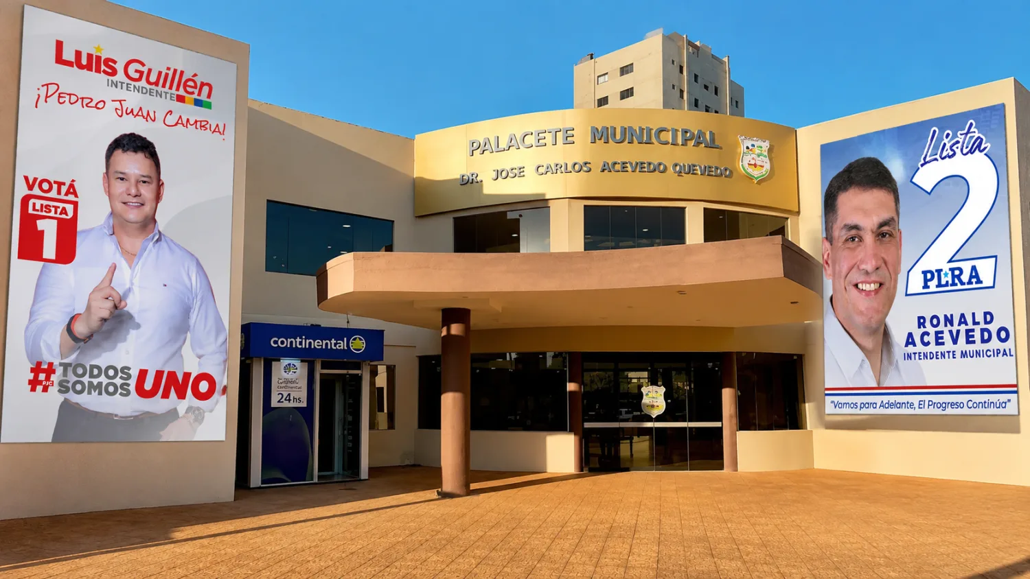 Dos candidatos a Intendente y 60 a Concejales disputarán las elecciones en Pedro Juan