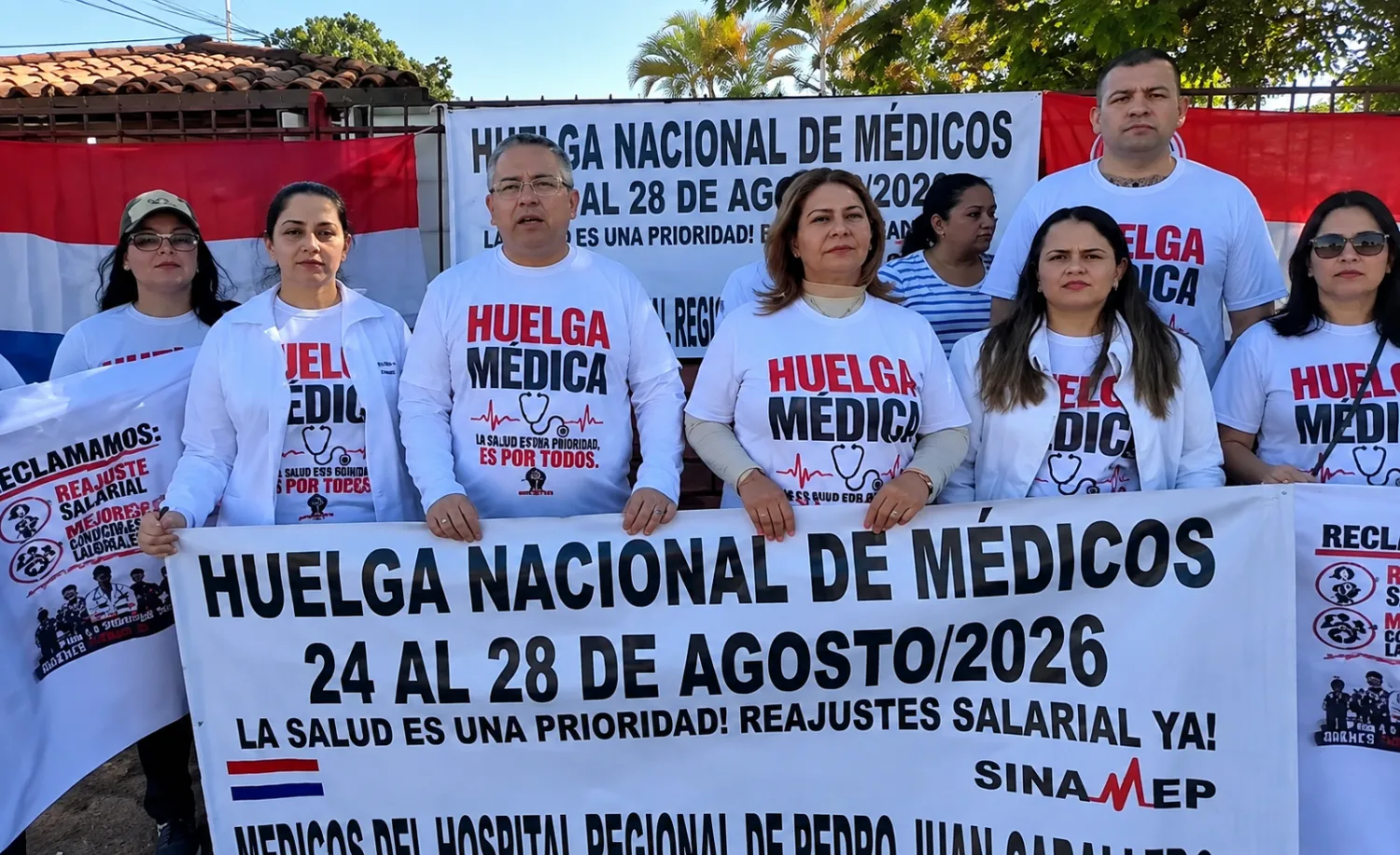 Huelga de médicos: garantizan servicios esenciales, pero suspenden consultas y cirugías programadas en Pedro Juan