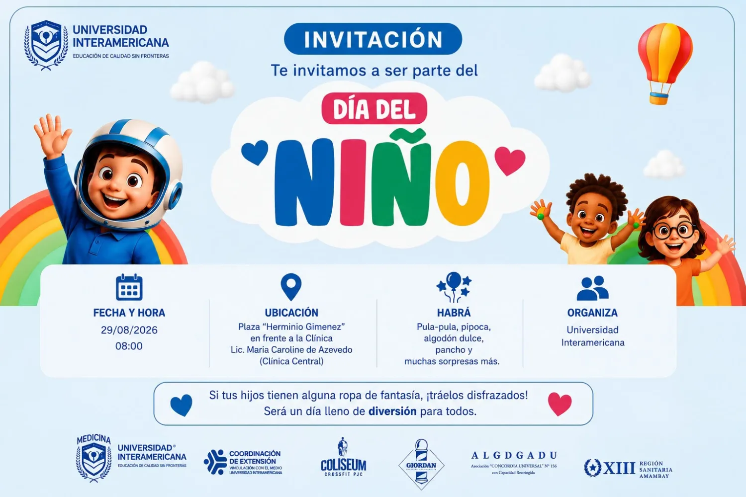 Universidad Interamericana prepara una gran celebración por el Día del Niño