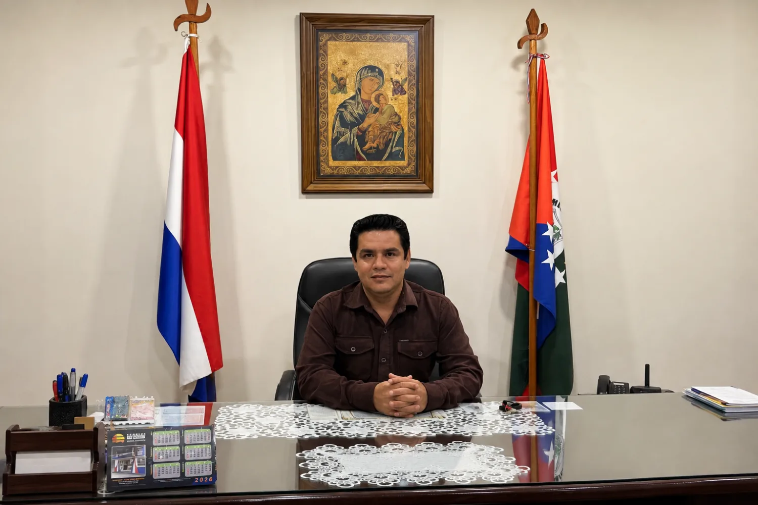 Ever Salinas cumple con pago puntual de salarios e impulsa mejoras urbanas en Pedro Juan