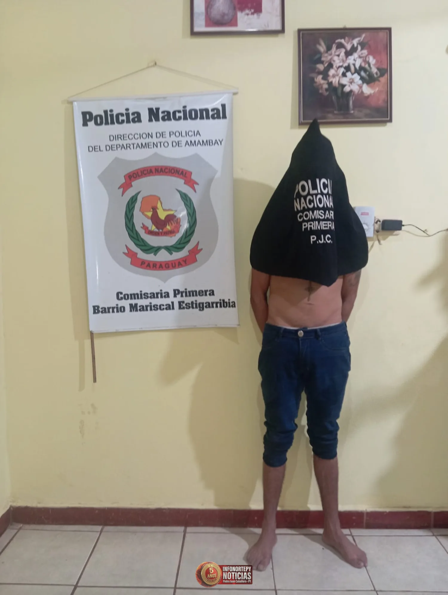 Aprehenden a hombre sindicado como autor de dos hurtos en Pedro Juan
