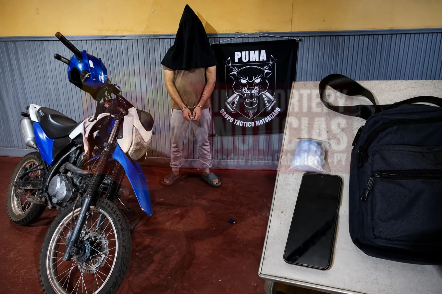 Brasileño es detenido con cocaína en Pedro Juan