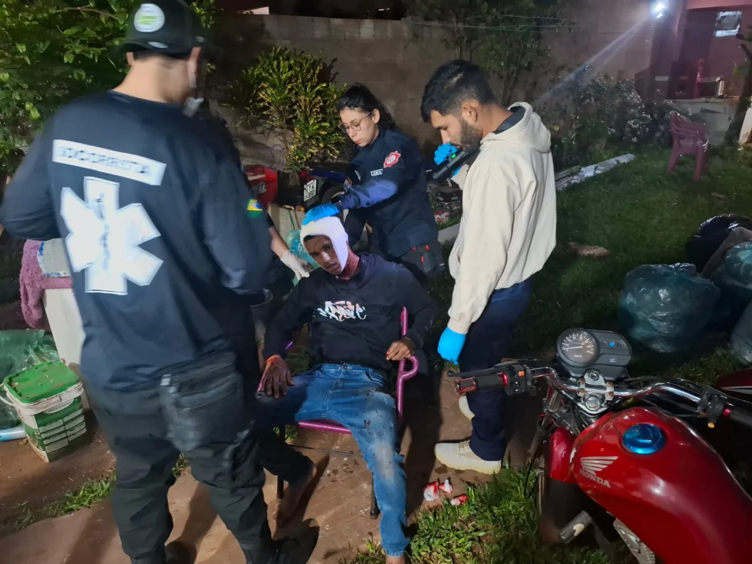 Adolescente recibió un ladrillazo en la cabeza tras altercado con motociclistas en PJC