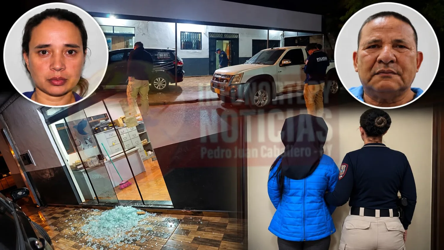 PJC: Atacan a tiros funeraria Conesul y detienen a hija del dueño por tentativa de homicidio contra su padre
