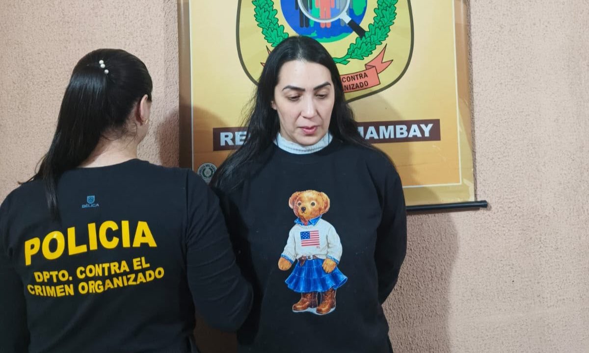 Sobrina de Lalo Gomes se entrega en Pedro Juan y es trasladada a Asunción