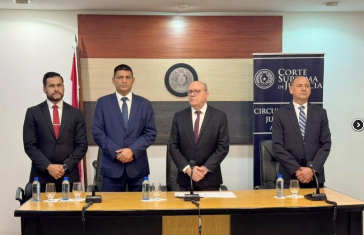 Ministro César Diesel encabezó jornada de Gobierno Judicial en Amambay