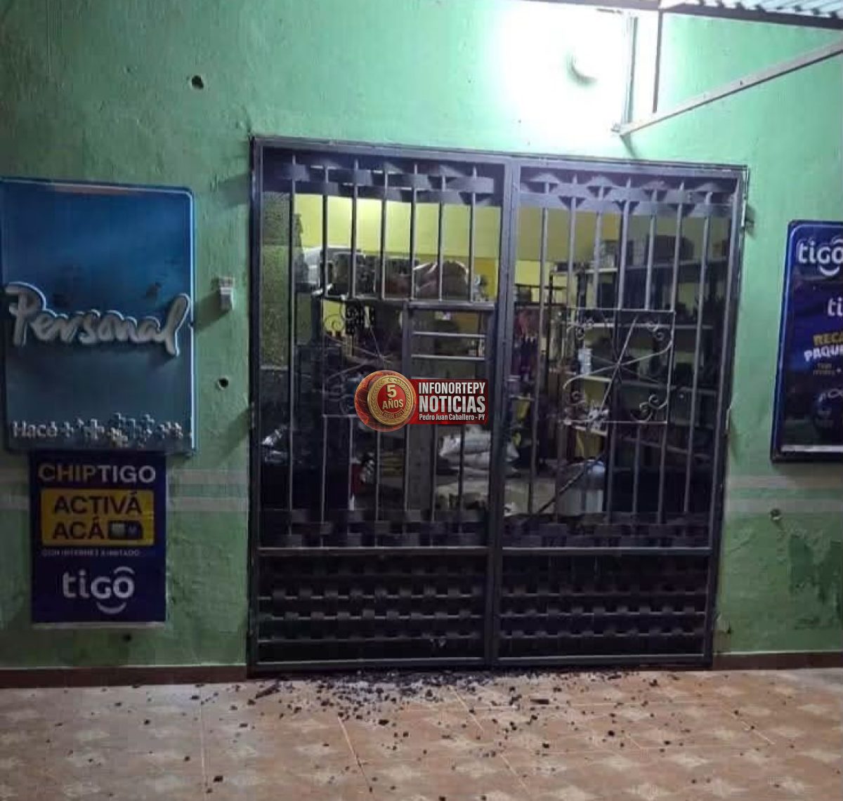 Atacan vivienda a tiros y dejan una amenaza en Yby Yaú