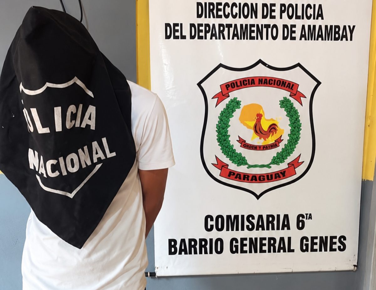 Detienen en Pedro Juan a joven buscado por homicidio doloso