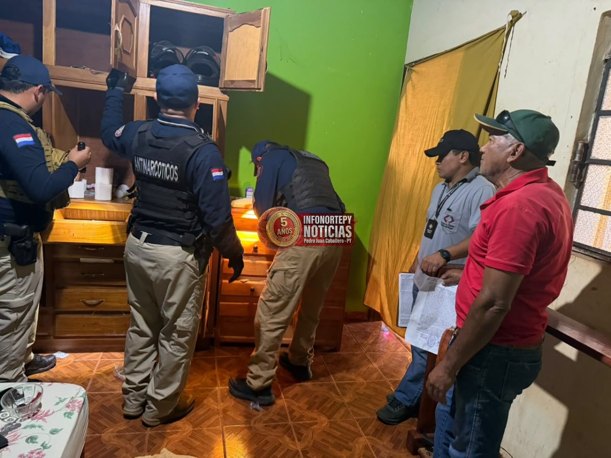 PJC: Detienen a un hombre de 67 años durante allanamiento e incautan presunta cocaína