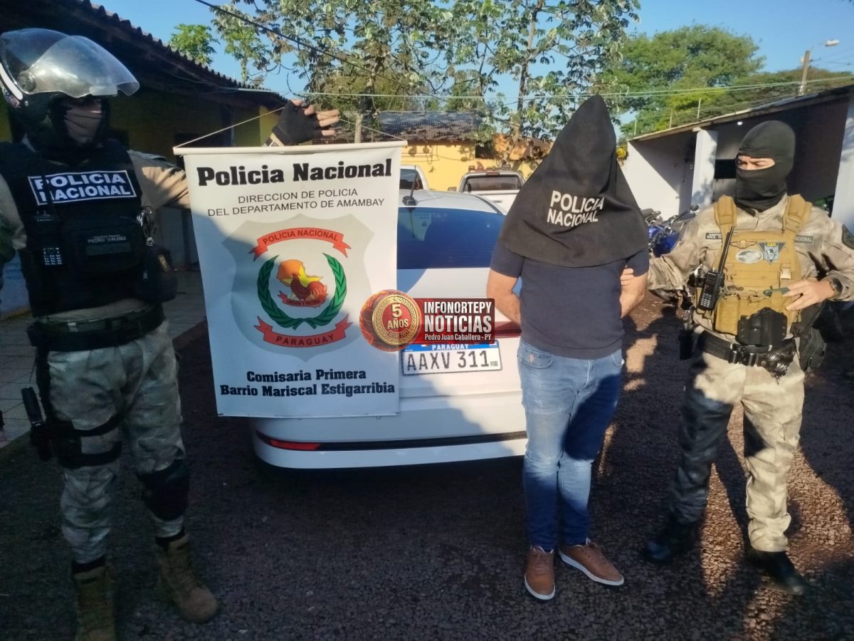 Odontólogo fue aprehendido tras persecución por realizar maniobras peligrosas en pleno centro de PJC