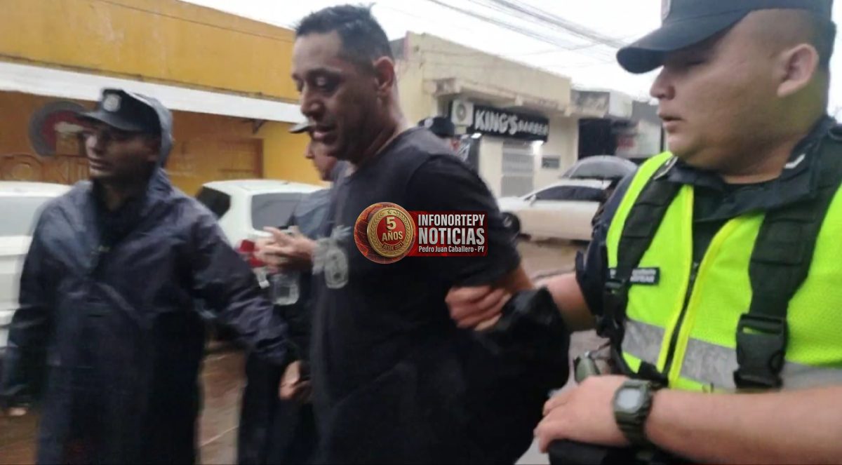 Detuvieron a poderado del PLRA con orden de captura por extorsión y coacción en Pedro Juan