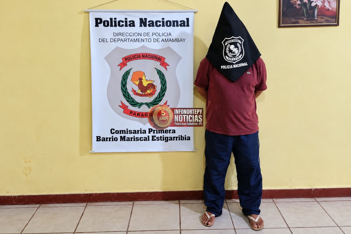 Atropelló violentamente la vivienda de su suegro, lo amenazó y terminó aprehendido en Pedro Juan
