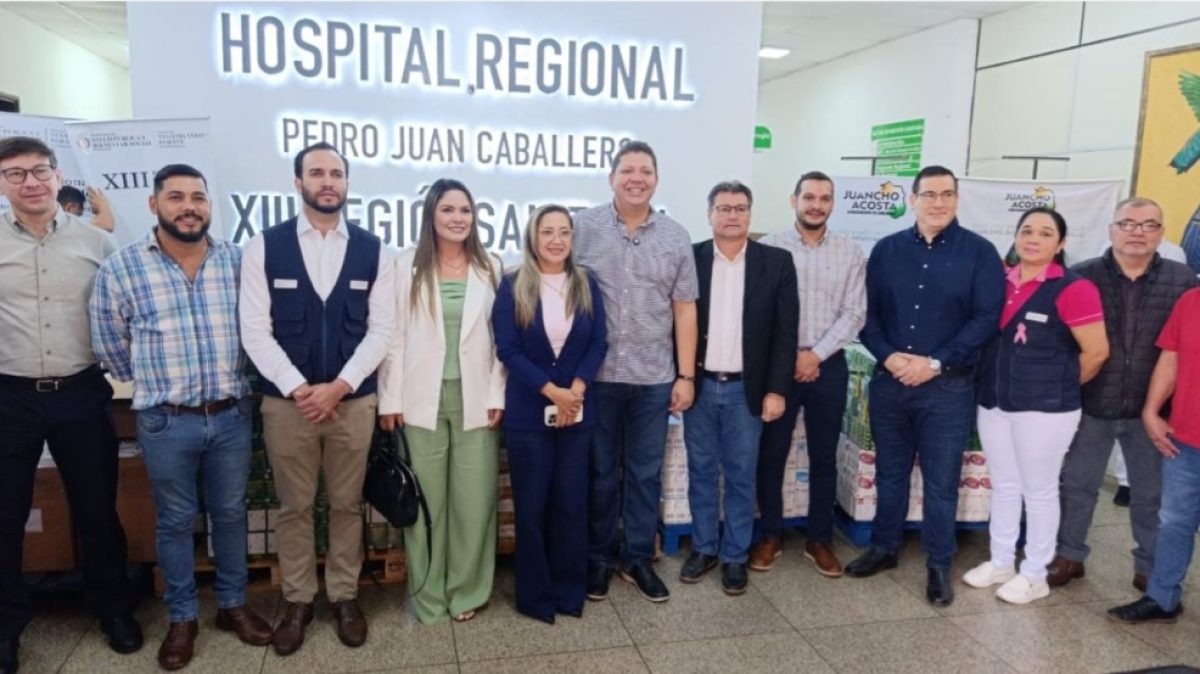 Gobernación de Amambay entrega más de 45.000 medicamentos al Hospital Regional de Pedro Juan