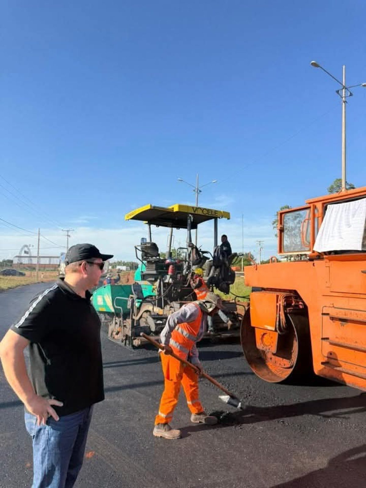 Gonernador de Amambay anunció segunda fase de asfaltado con más de 40 cuadras en Pedro Juan