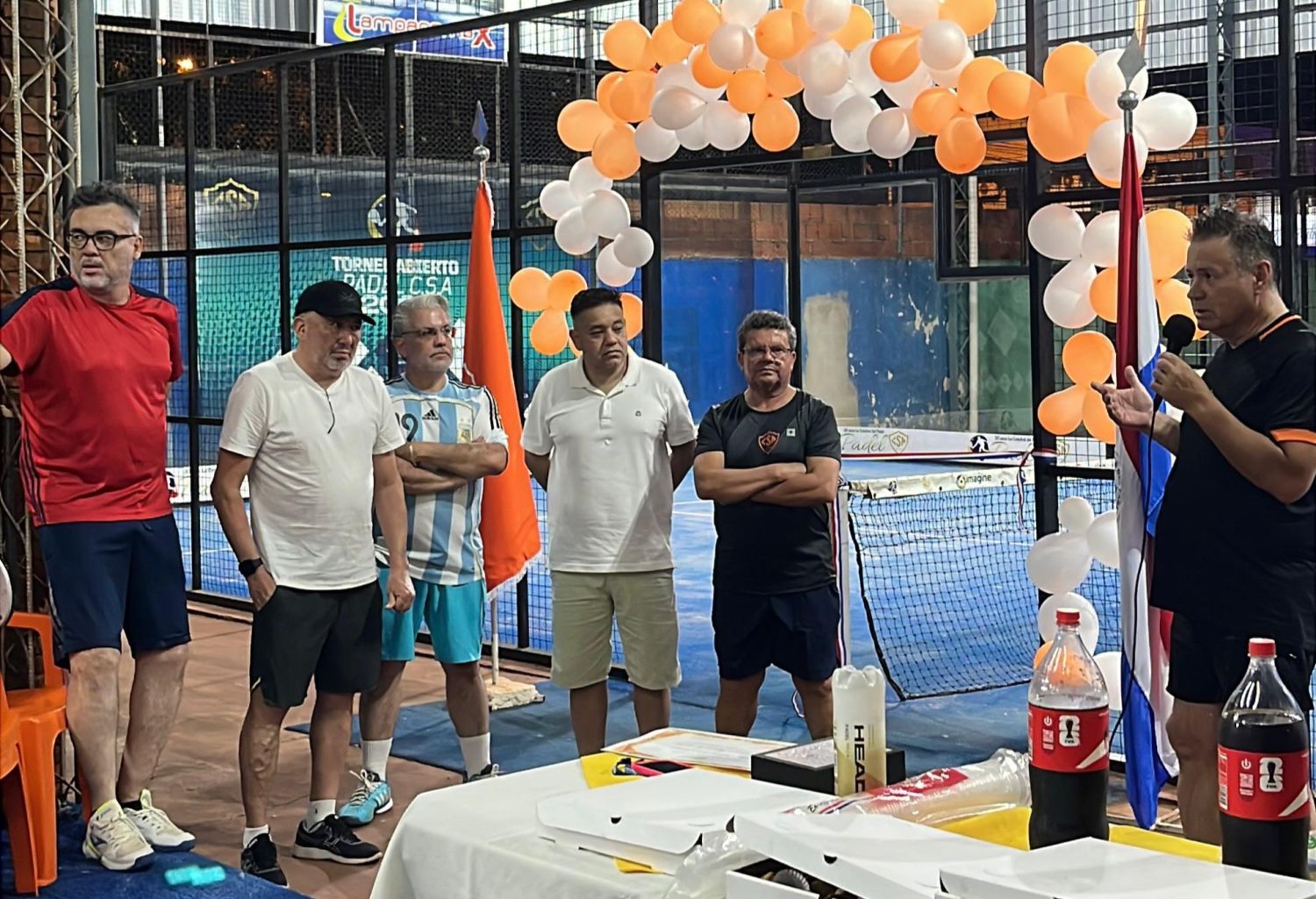 Club Social Amambay inaugura techado de su segunda cancha de pádel