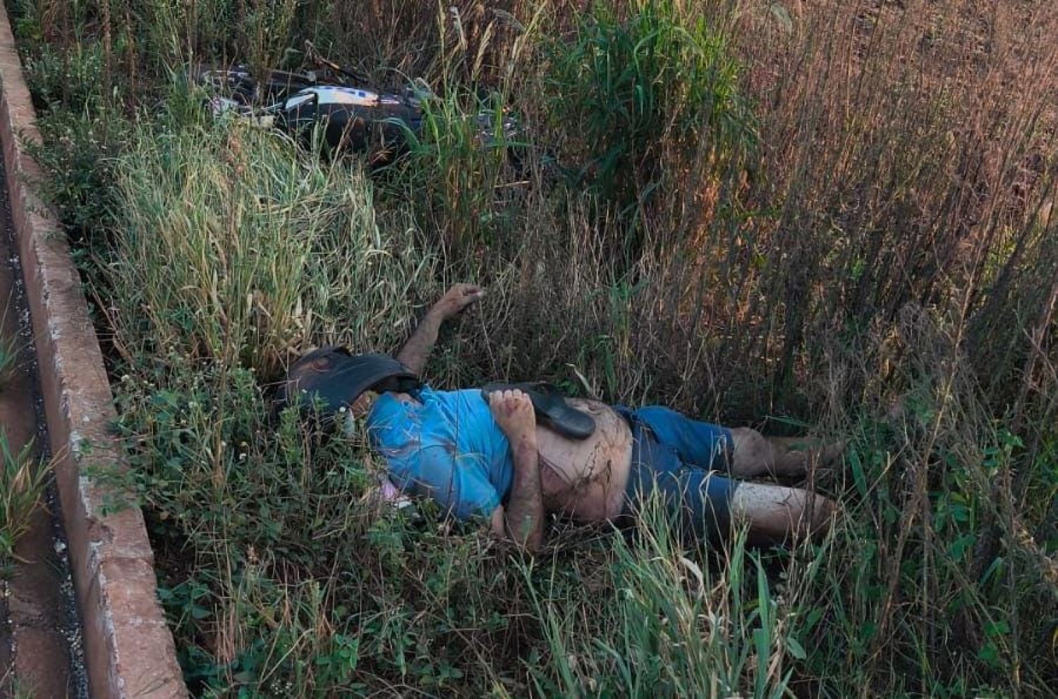 Motociclista muere tras accidente en acceso a circunvalación de Ponta Porã