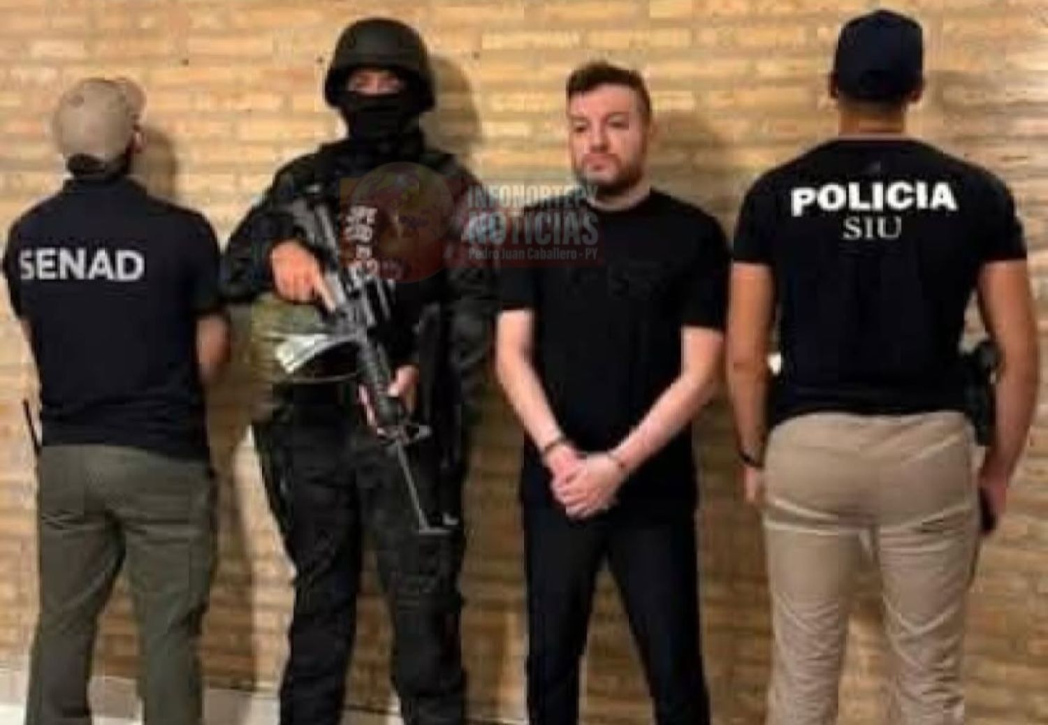 Detienen a “Flamengo”, presunto líder narco de Pedro Juan