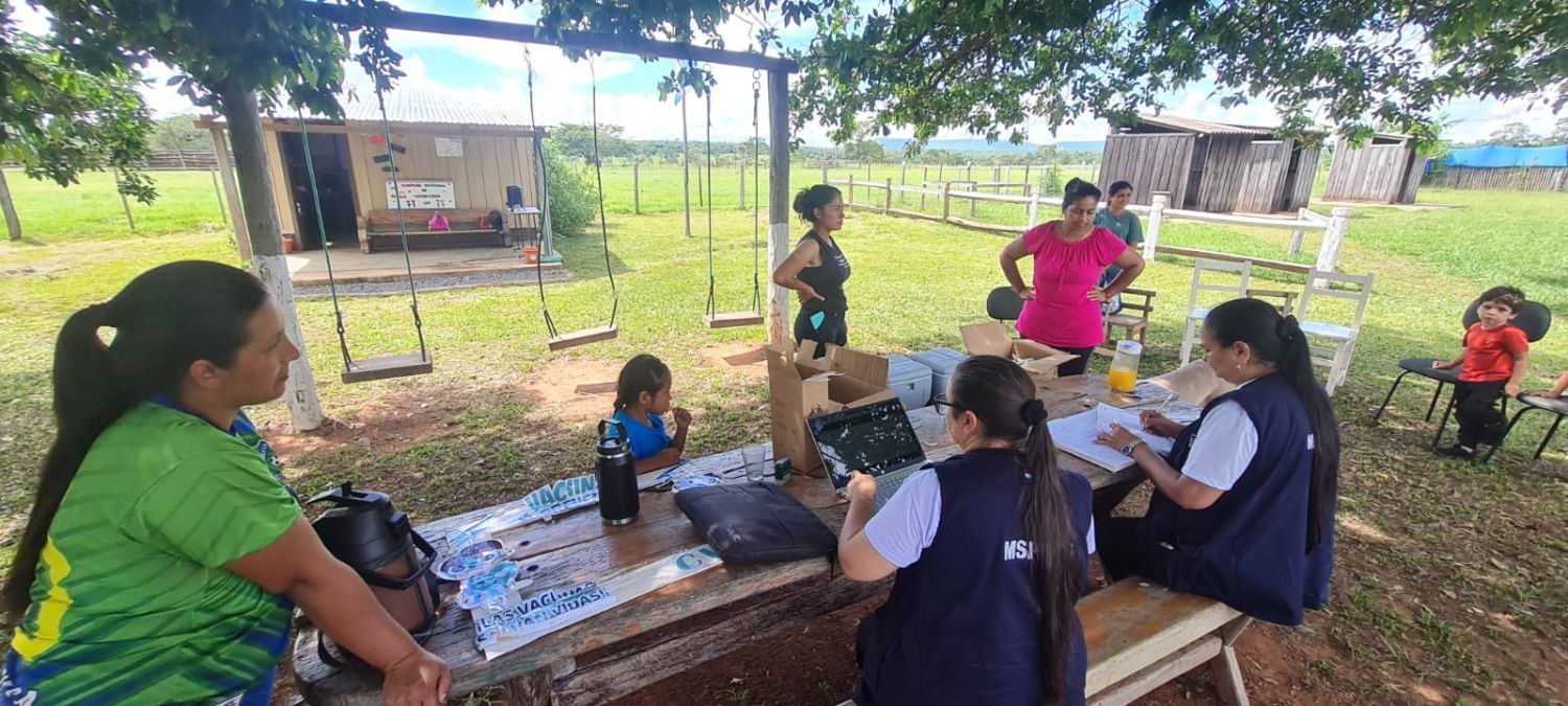 Jornada médica asistió a 48 familias en comunidad rural de Bella Vista Norte