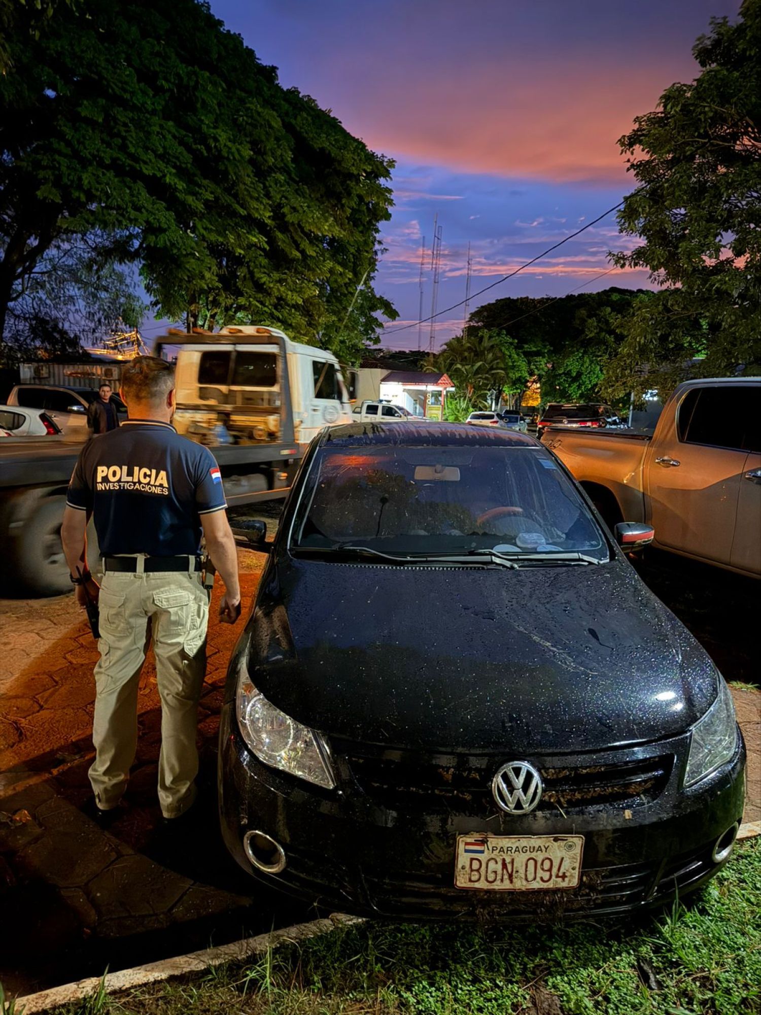 Recuperan vehículo hurtado en la zona fronteriza de Pedro Juan
