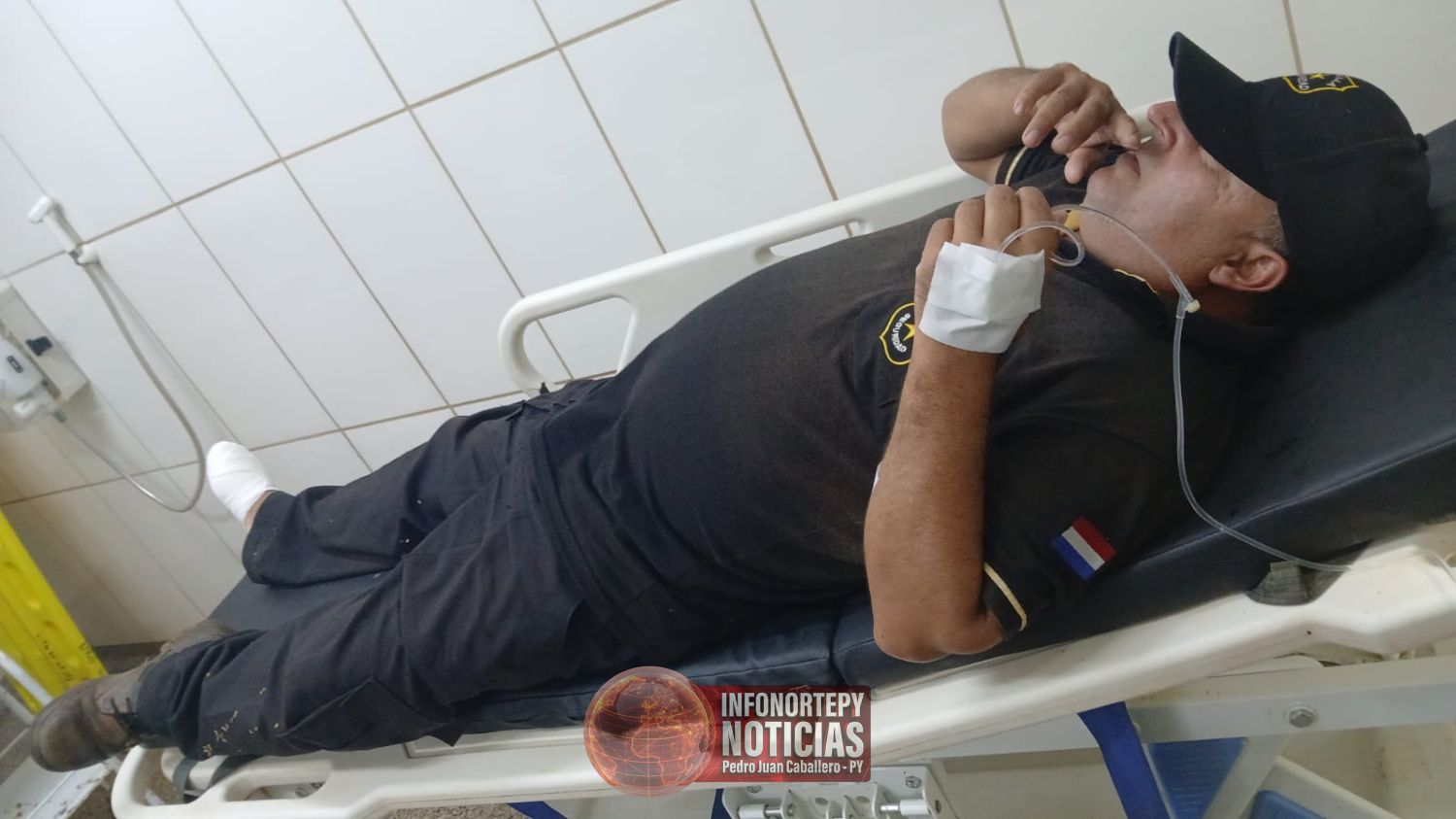 GUARDIA DE SEGURIDAD RESULTA HERIDO TRAS DISPARO ACCIDENTAL EN ESTANCIA EN ZANJA PYTA